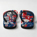 Chinelo Masculino Erling Haaland Noruega Blueprint Vermelho e Azul