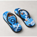 Chinelo Masculino Erling Haaland City Edição Especial Azul e Branco
