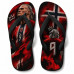 Chinelo Masculino Erling Haaland Noruega Viking Vermelho e Preto