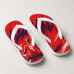 Chinelo Masculino Erling Haaland Zen Vermelho e Azul