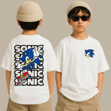 Camiseta Infantil Menino Sonic Ouriço