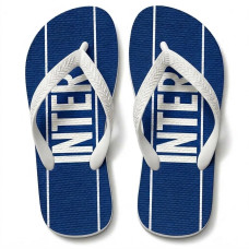 Chinelo Masculino Inter de Milão Azul e Branco