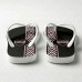 Chinelo Masculino Inter Miami Geo Chevron Preto e Rosa