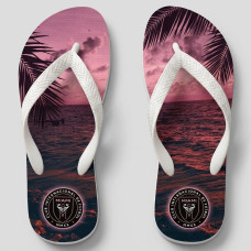 Chinelo Masculino Inter Miami Sunset Rosa e Preto