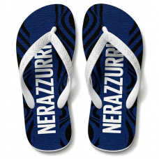 Chinelo Masculino Inter de Milão Nerazzurri Azul e Preto