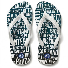 Chinelo Masculino Inter de Milão Tipográfico