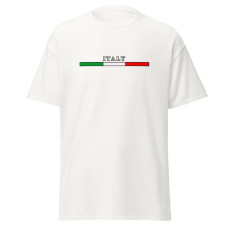 Camiseta Masculina Italy – Bandeira Italiana Minimalista