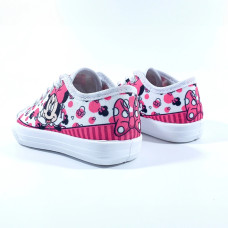 Tênis Infantil Feminino Casual Minnie Confortável Leve Dia a Dia