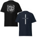 Kit 2 Camisas Masculinas Estampas Sortidas