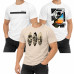 Kit 3 Camisas Masculina Estampas Sortidas