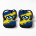 Chinelo Masculino LA Galaxy Escudo com Efeito Pincelado