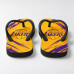 Chinelo Masculino Los Angeles Lakers Brush Amarelo e Roxo