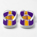 Chinelo Masculino Los Angeles Lakers Classic Roxo e Amarelo