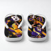 Chinelo Masculino Los Angeles Lakers Kobe Bryant Lenda 8 e 24 Preto, Roxo e Amarelo