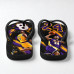 Chinelo Masculino Los Angeles Lakers Kobe Bryant Lenda 8 e 24 Preto, Roxo e Amarelo