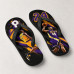 Chinelo Masculino Los Angeles Lakers Kobe Bryant Lenda 8 e 24 Preto, Roxo e Amarelo