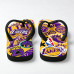 Chinelo Masculino Los Angeles Lakers LeBron James King Roxo e Amarelo