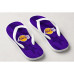 Chinelo Masculino Los Angeles Lakers Star Roxo e Amarelo