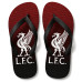 Chinelo Masculino Liverpool LFC Degradê Vermelho e Preto