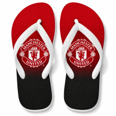 Chinelo Masculino Manchester United Vermelho e Preto Chinelo Masculino Manchester United Vermelho e Preto