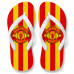 Chinelo Masculino Manchester United  Varias Estampas