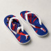 Chinelo Masculino Kylian Mbappé França Speed Azul e Vermelho