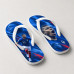 Chinelo Masculino Kylian Mbappé França Raça Azul e Vermelho
