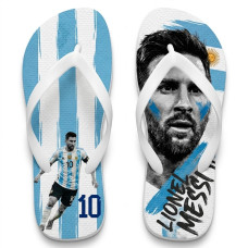 Chinelo Masculino Lionel Messi Seleção Argentina