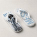 Chinelo Masculino Lionel Messi Comemoração Branco e Azul Chinelo Masculino Lionel Messi Comemoração Branco e Azul