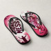 Chinelo Masculino Lionel Messi Inter Rosa e Branco