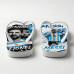 Chinelo Masculino Lionel Messi Seleção Argentina Azul e Branco