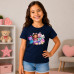 Camiseta Infantil Menina Casa do Gaby e Seus Amigos