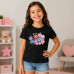 Camiseta Infantil Menina Casa do Gaby e Seus Amigos