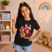 Camiseta Infantil Menina Guerreiras do Kpop