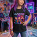 Camiseta Infantil Menina Huntrix