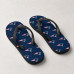 Chinelo Masculino New England Patriots All-Over Navy
