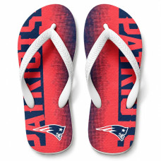 Chinelo Masculino New England Patriots Bold Vermelho e Azul Chinelo Masculino New England Patriots Bold Vermelho e Azul
