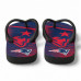 Chinelo Masculino New England Patriots Brush Azul e Vermelho