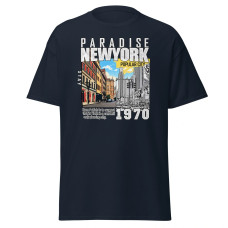 Camiseta Masculina New York Paradise Estampa Urbana Vintage 1970