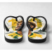 Chinelo Masculino Neymar Jr Brasil Canarinho Branco, Amarelo e Verde