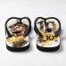 Chinelo Masculino Neymar Jr Brasil Gold Branco e Dourado