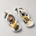 Chinelo Masculino Neymar Jr Brasil Gold Branco e Dourado