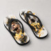 Chinelo Masculino Neymar Jr Brasil Gold Branco e Dourado