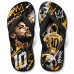 Chinelo Masculino Neymar Jr Gold Street Preto e Dourado