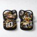 Chinelo Masculino Neymar Jr Gold Street Preto e Dourado