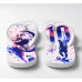 Chinelo Masculino Neymar Jr Paris Neon Azul e Roxo