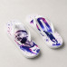 Chinelo Masculino Neymar Jr Paris Neon Azul e Roxo