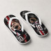 Chinelo Masculino Neymar Jr Paris Street Preto e Vermelho