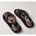 Chinelo Masculino Neymar Jr Paris Street Preto e Vermelho