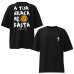 Camiseta Masculina Oversized A Tua Graça Me Basta